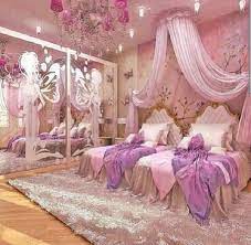 Beautiful flowing ruffles are a vibrant pink and purple which enhance the charming look of this bedding. Pink Purple Princess Bedroom Novocom Top
