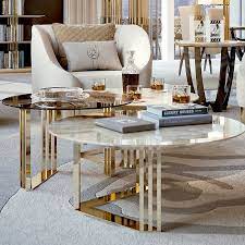 See more ideas about home decor, gold coffee table, decor. 24ct Gold Coffee Tables Trio Taylor Llorente Furniture Gold Coffee Table Luxury Coffee Table Coffee Table