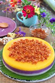 Sapin Sapin Recipe With Jackfruit Ube And Macapuno Recipe Sapin Sapin Recipe Jackfruit Recipes Filipino Food Dessert