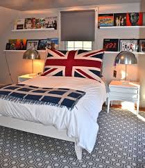 24 Union Jack Furniture And Decor Ideas British Bedroom Union Jack Bedroom Modern Bedroom