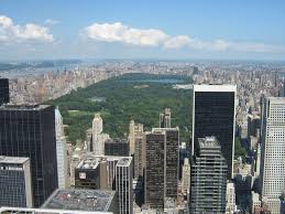 Rockefeller center's top of the rock observation deck reopens to the public. Central Park From Rockefeller Center Observation Deck Mapio Net