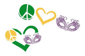 Download Peace Love Mardi Gras Mini Bundle Graphic By Studio 26 Design Co Creative Fabrica
