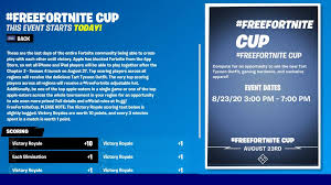 Pc players are not allowed to participate in ps4 tournaments, the ps4 must be used by all members. Here S The Free Fortnite Cup Start Time In Your Region Today