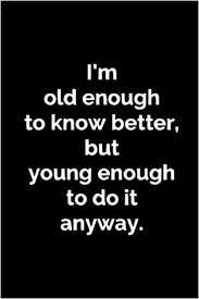 Quote of the day feeds. I M Old Enough To Know Better But Young Enough To Do It Anyway Funny Quote Lined Journal Paperback 6x9 Notebook Funny Journal Press 9798647904065 Amazon Com Books