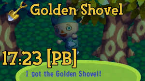 When you have the department store, you need to buy 50 fertilizer from leif, and when you buy the 50th, he hands you the golden shovel in return. Golden Shovel In 17m 23s By Coldeggman Animal Crossing Speedrun Com