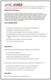 Check spelling or type a new query. Cv Sample For Medical Students Myperfectcv Cv Template Cv Template Student Medical Resume Template