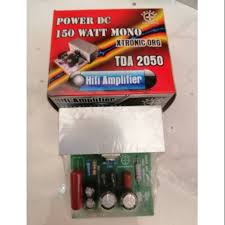 Tda2050 unit, can produce a maximum of 32 watts equivalent output, with several conditions, of there are two versions of the btl ic tda2050 that elekatro will present on this occasion, namely Kit Power Dc Tda 2050 150watt Shopee Indonesia