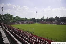 The idea of a new stadium for successful dvsc football club had been raised from early 2000's, but only came to fruition in 2011, when a public company to build the stadium was established. Debrecen Olah Gabor Utcai Stadion Kepek Adatok Stadionok Magyarfutball Hu