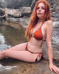 Lucilla Materazzi 🌙 on Instagram: “Day at the river. 🦊” | Bikinis, Red  haired beauty, Swimwear