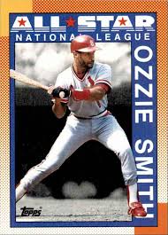 Ozzie smith is widely regarded as the finest fielding shortstop of all time. 1990 Topps All Star National League Ozzie Smith 400 On Kronozio