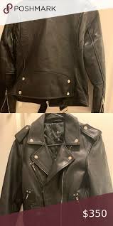 7 For All Mankind Motto Leather Jacket Leather Jacket Brands Brown Vegan Leather Jacket Leather Jacket