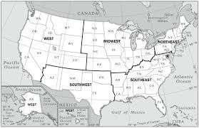 This is the one of the largest us map collections available for the united states of america. United States Regions Map Best Colleges Online