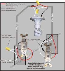 Here are some wiring cases: 3 Way Switch Wiring Diagram Diy Electrical Home Electrical Wiring Light Switch Wiring