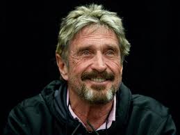 For this question we spent 9 hours on research (wikipedia, youtube, we read books in libraries, etc) to review the post. John Mcafee Was Like Charlie Sheen In Younger Days But No More