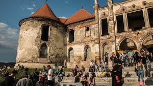 Take the tram 101 or 102 to horia demian sports hall or take bus 9 to memorandumului, then bus 25 to. Electric Castle 100 Nights Of Summer