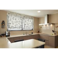 Las cortinas son siempre una de las partes muy importantes dentro de la decoración, es por ello que ahora te mostrare los mejores modelos de cocinas cortinas para cocinas modernas ya que los textiles o de algún otro material que sean las cortinas para cocina siempre destacan dentro de toda la decoración por su textura y colore, pero para acertar, es necesario que para renovar y colocar una. Estor Con Estampado Verduras Color Verde Ideal Cocian Cortinasmil