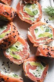 Smoked Salmon Roll Ups 1g Net Carbs Recipe Smoked Salmon Recipes Recipes Cooking Recipes