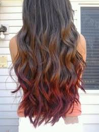 When it comes to choosing light or dark auburn, remember light (think strawberry or copper blonde) pairs best with light skin tones and dark auburn pairs best with medium or darker skin tones. 17 Best Brown Hair Red Tips Ideas Hair Hair Styles Ombre Hair
