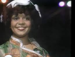 Xiomara Winklaar, Miss Curaçao (World) 1977 during the Miss World National  Costume parade. Xiomara is also a former Miss Teenage Curaçao and former  Karnaval Queen.