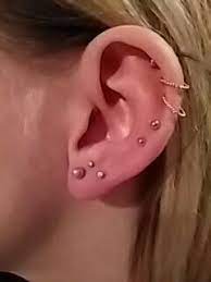 After Countless Lost Labrets Helix Lobe You Name It Earrings Almost An Entire Year Of Healing And One Infected Labret Constellation Piercings Ear Piercings