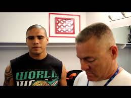 Hector Maravilla Mercado before his fight with Joey Ruelas Iron Boy 23