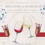 Wine Tasting & Watercolor