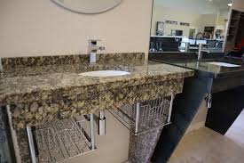 Granite countertops are an attractive addition to many bathroom designs. Granite Bathroom Vanities Countertops More