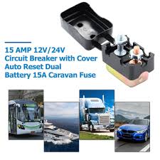 In this video i show you how to replace or change a circuit breaker in your electrical panel box. 1 10 Amp Mini Fuse Blade Reset Circuit Breaker 12v Automotive Car Truck Parts
