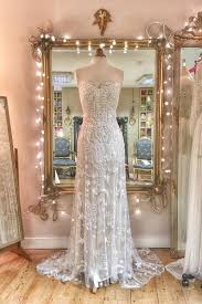 Moon And Stars Embroidered Wedding Dress In Beaded Tulle Embroidered Wedding Dress Wedding Dress Long Sleeve Wedding Dresses Whimsical