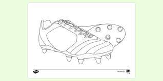 More images for football shoes coloring pages » Football Shoes Boots Colouring Colouring Sheets