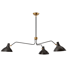 Charlton Large Triple Arm Chandelier Chandelier Ceiling Circa Lighting