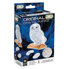 Check spelling or type a new query. 3d Crystal Puzzle Owl White Bepuzzled