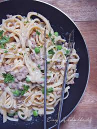 Creamy Beef Fettucini Simple Resep Pasta Resep Makanan