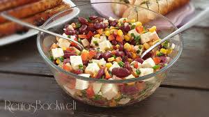 Kidneybohnen Salat Kidneybohnen Hausmannskost Rezepte Bohnensalat Rezept