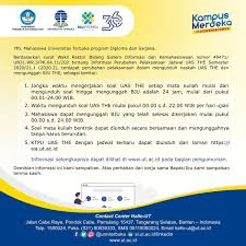 Agar dijadikan sebagai bahan referensi pembelajaran. Universitas Terbuka On Twitter Yth Mahasiswa Ut Program Diploma Dan Sarjana Terdapat Perubahan Pelaksanaan Uas The 2020 2 Selengkapnya Di Pengumuman Website Ut Https T Co Hclgldiugn Https T Co Egw20ylepy