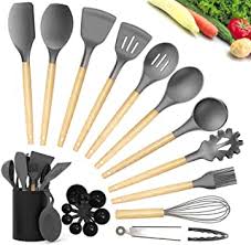 Great kitchen utensils are needed regardless of what kind of meal you're cooking. Amazon Co Uk Kitchen Utensil Set Silicone Kitchen Utensils Kitchen Utensil Set Cooking Utensils