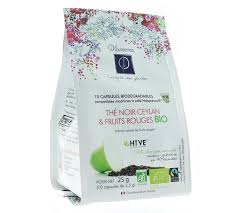 The Noir Ceylan Fruits Rouges Bio Fairtrade Capsule Compostable Thes Bio Degustation Htve Thes Bio