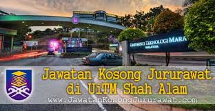 Iklan jawatan kosong di institut penyelidikan dan kemajuan pertanian. Jawatan Kosong Jururawat U29 Di Uitm Shah Alam