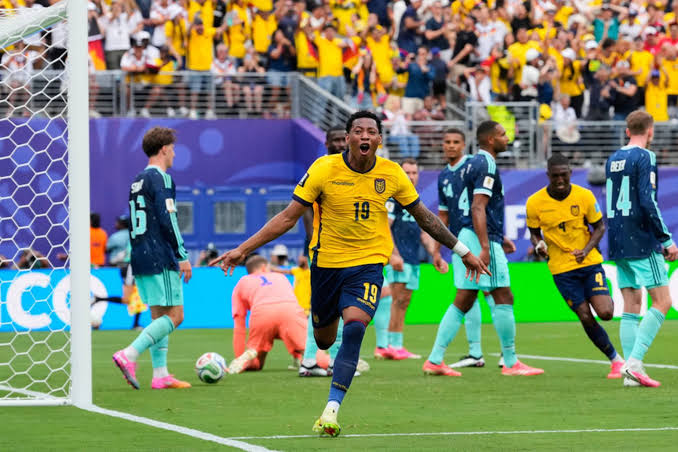 Ecuador vence a Alemania y así celebran la gran victoria tras avanzar a  16vos