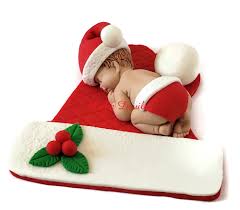 Check spelling or type a new query. Christmas Baby Announcement Christmas Baby Shower Cake Topper Pregnancy Announcement Fondant Cake Decoration Handmade Santa Sleeping Baby