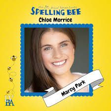 Introducing the multi-talented MARCY PARK, played by Chloe Morrice! 🏅🎹  Marcy's not just any speller—she's a prodigy. Fluent in multiple languages,  a straight-A student, and an athletic powerhouse, she's out to prove