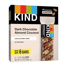 Kind Dark Chocolate Almond Coconut Bars 14oz 6ct Target