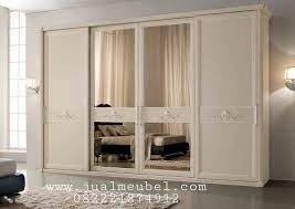 Lemari Pakaian Mewah Pintu 4 Model Sliding Jual Meubel Bedroom Furniture Design Bedroom Built In Wardrobe Master Bedroom Furniture