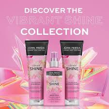 Mua John Frieda Vibrant Shine Shampoo, Glossy Hair Treatment With Rose Hip  Oil, Paraben And Sulfate Free, Cruelty Free Formula, 8.45 Fl Oz Trên Amazon  Mỹ Chính Hãng 2024 | Giaonhan247