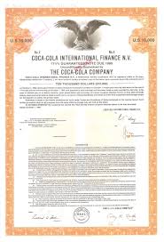 850663) kann ein attraktives investment sein. Pin On Coca Cola Stock Certificates Aktien Akcie Scripophily Azpartner1