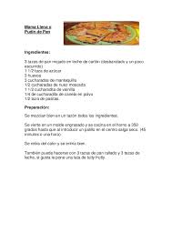 Recetas infantiles paso a paso. Receta De Cocina Yasmina Canto
