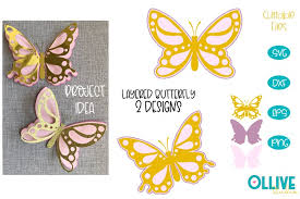 Whether you're newbie or a diy pro, cricut™ helps you cut and create personalized quality projects with ease. Layered Butterflies Svg Bundle 875261 Cut Files Design Bundles
