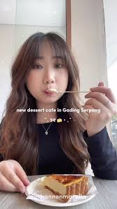 Newest Dessert Cafe in GS: Must Try Burn Cheese Tart!