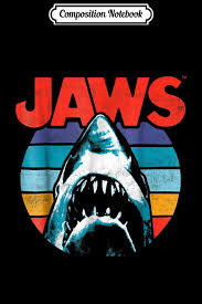 You are going to need a bigger closet for the shoe palace x jaws tee collection. Composition Notebook Jaws Retro Colors Shark Rainbow Logo Graphic Journal Notebook Blank Lined Ruled 6x9 100 Pages Notebook Shark 9781660868377 Amazon Com Books