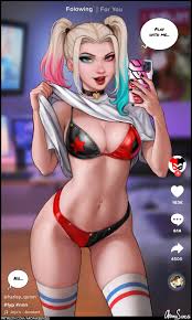 Harley Quinn tries to ruin NNN (Aromasensei) [DC] : rrule34